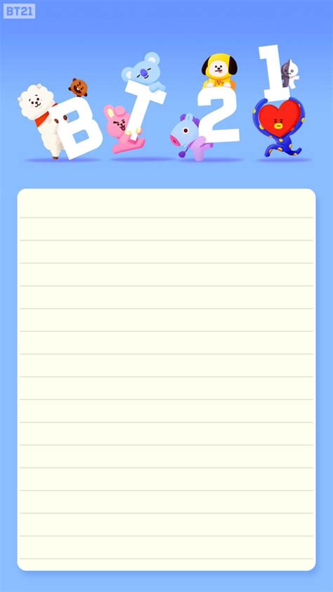 03 Bts Emoji Bts Drawings Note Paper