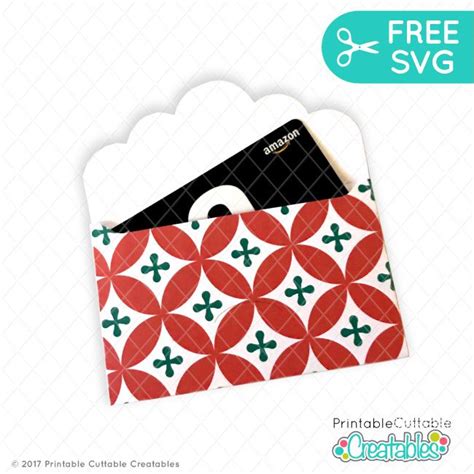40+ Free Svg Christmas Gift Card Holder Background Free SVG files