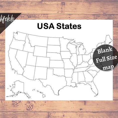 ♥ Teach 50 State Maps Of The United States Using This Activity Bundle