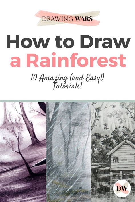 10 Amazing And Easy Step By Step Tutorials Ideas On How To Draw A