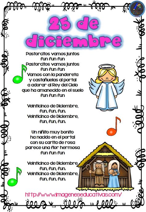 Villancicos Y Canciones De Navidad 7 Imagenes Educativas