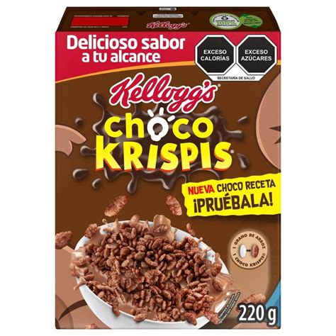 Cereal Kelloggs Choco Krispis Sabor Chocolate 220 G Walmart