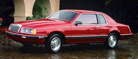 Car Style Critic The Awkward 1983 1988 Mercury Cougars