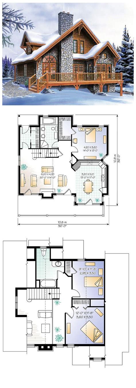 Cool House Plan Id Chp 10483 Total Living Area 1625 Sq Ft 3