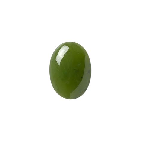 Cabochon Nephrite Jade Natural 18x13mm Calibrated Oval B Grade