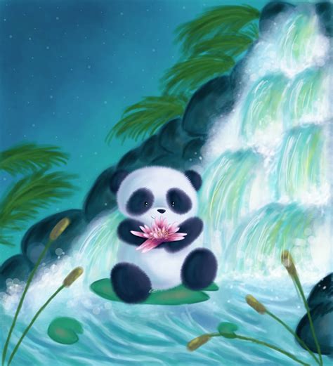 Wallpaper Panda Lucu Untuk Android Dan Desktop Pc Anidraw