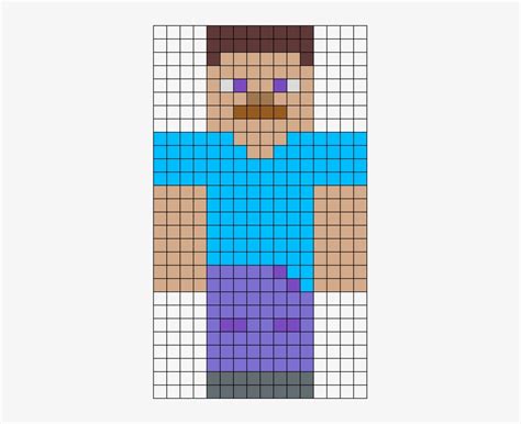 This Page Contains All Info About Steve Minecraft Pixel Steve