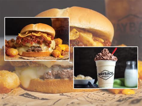 Wayback Burgers Adds New Southwest Burger Chili Cheese Tots And