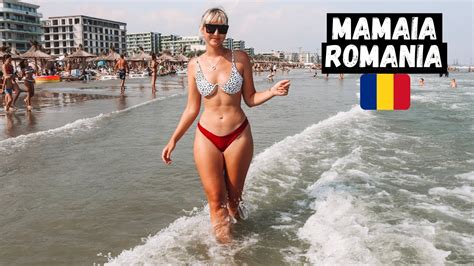 First Impressions Of Romanias Beaches Romanian Beach Paradise Mamaia Youtube