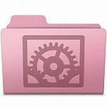 Sakura Icon Preferences Folder System Mcdo Leopard