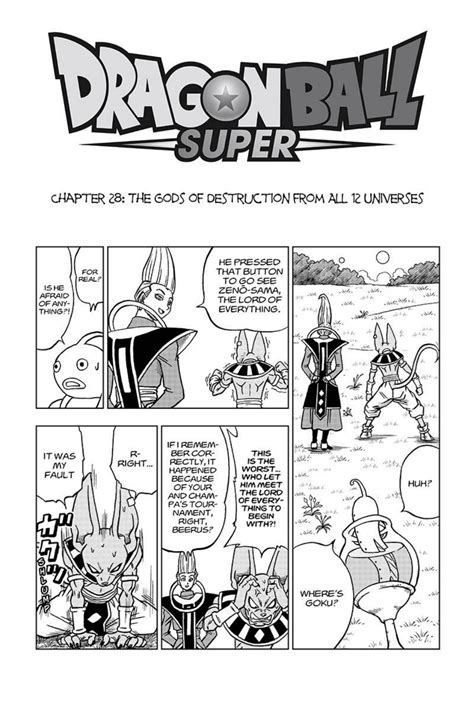 Dragon ball super chapter 72 is releasing on thursday. News | Viz Posts "Dragon Ball Super" Manga Chapter 28 ...
