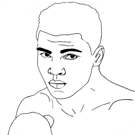 Muhammad Ali The Greatest Drawing By Andrew Read Images And Photos Finder