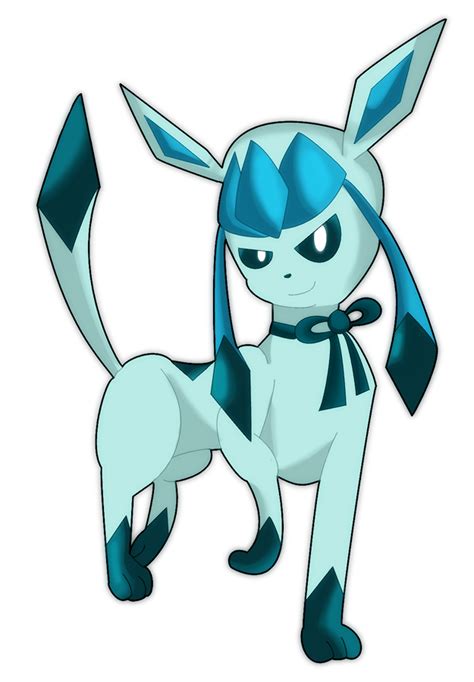 Glacey The Glaceon By Ii Art On Deviantart