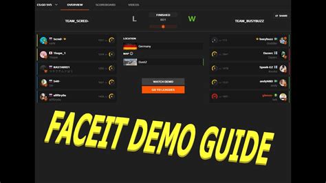 How To Watch Faceit Demos In Csgo Guide Youtube