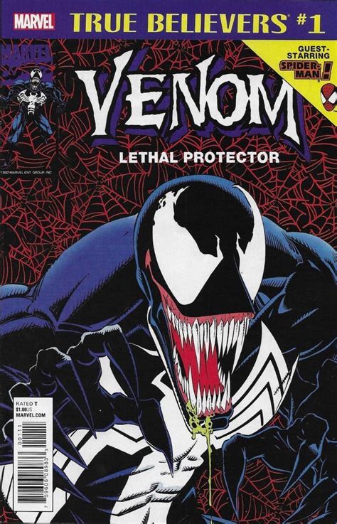 Marvel Venom Lethal Protector Comic Issue 1 True Believers Classic