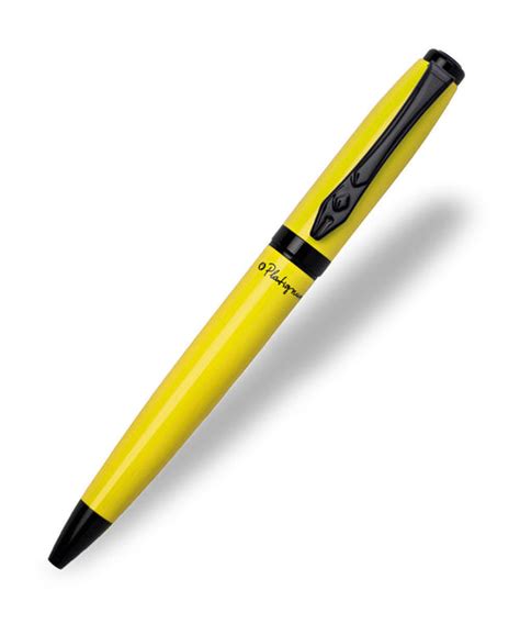 Platignum Studio Ballpoint Pen Yellow The Hamilton Pen Company