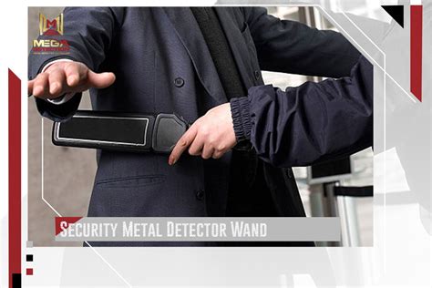 Security Metal Detector Wand Mega Locators