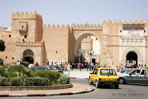 Sfax Türen Und Befestigungsanlagen Der Stadt Tunesien