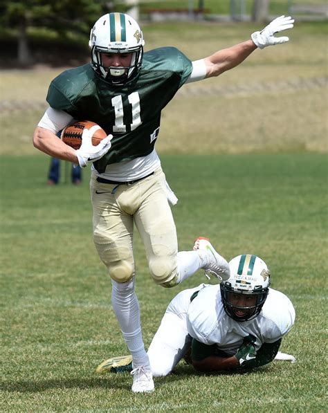 21 ranked battlin' bears on herb. Photos: Rocky Mountain College football scrimmage | Rocky ...