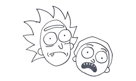 35 Ideas For Cool Rick And Morty Drawing Easy Tasya Kinderwagen