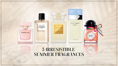 5 Irresistible Summer Fragrances Glam And Glitter