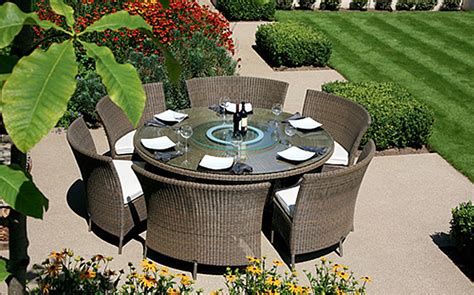 The steel frames and the aluminum feet make the table and chair sturdy and stable, but since the construction is also lightweight, all items are easy to move around. Creative Of Round Table Patio Sets Black Outdoor Circular ...