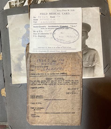 Dominic Farrell On Twitter A Large Box Full Of Ww1 Original Documents