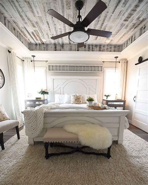 75 Urban Farmhouse Master Bedroom Decor Ideas Country Master Bedroom