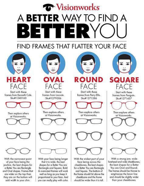 gafas según tipo rostro eyeglasses for round face face shapes glasses for face shape