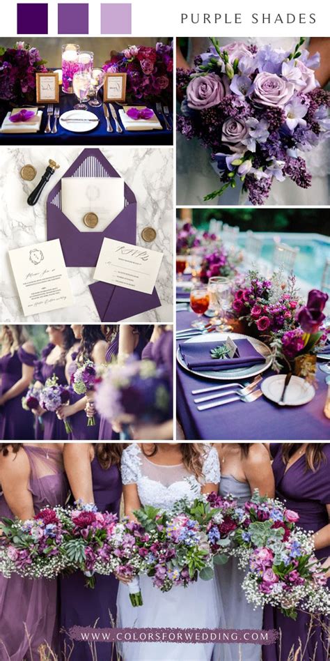 Top 14 Purple Wedding Color Combos 2024 Cfc