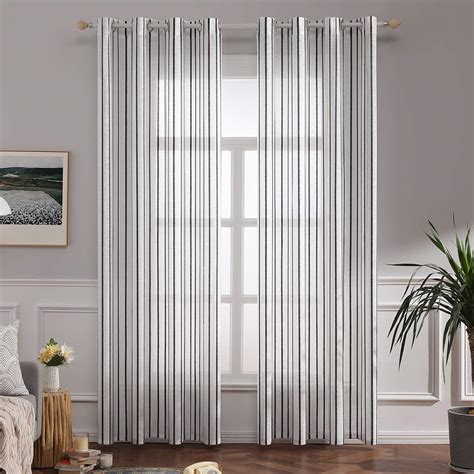 Black White Striped Curtains Curtains And Drapes 2023