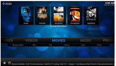 Android media player features 4K video and optimized Kodi 15
