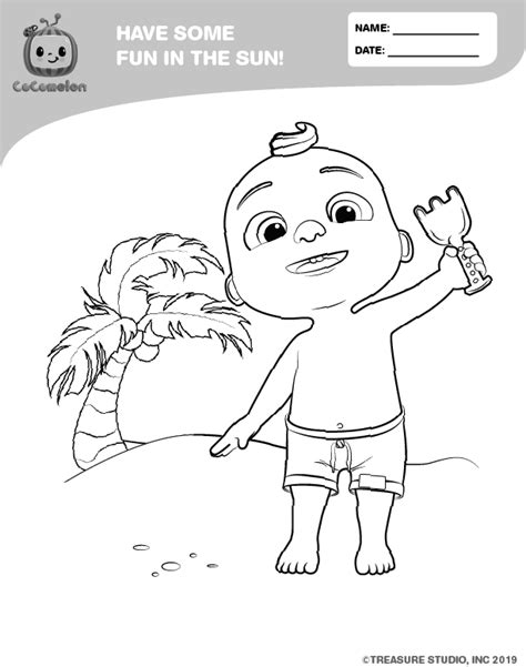 Exclusive coloring pages of excellent quality based on the popular cartoon from netflix. CoComelon - 🖍️ Happy National Coloring Book Day! 🖍️ Here is a free downloadable coloring page of ...