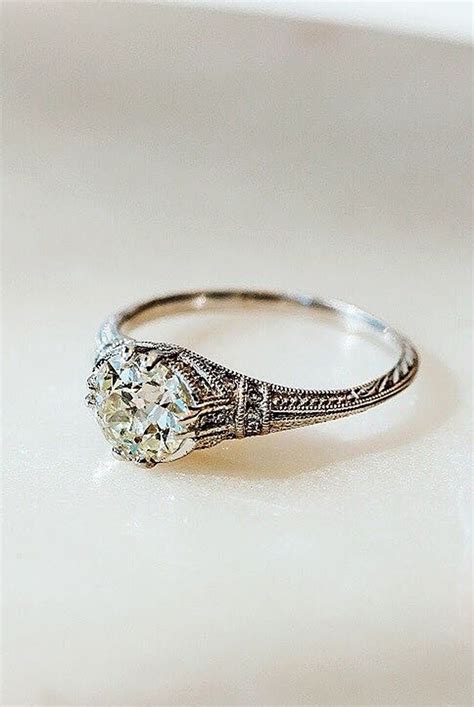 39 Best Vintage Engagement Rings For Romantic Look Vintage Engagement