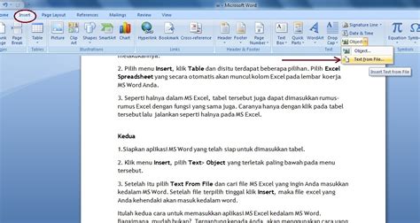 Cara Mudah Mengimpor Data dari File Word ke Excel