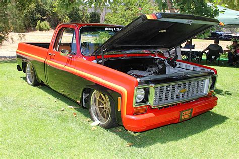 19th Annual Brothers Truck Show And Shine Squarebody C10 Lowrider