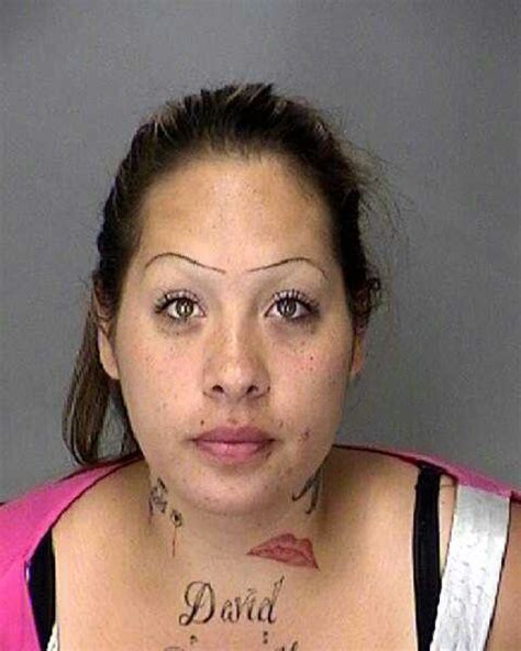 Eyebrows And Tattoos Horrible Eyebrows And Chola Ratchet Makeup