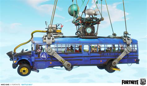 Fortnite Battle Bus Wallpapers Top Free Fortnite Battle Bus