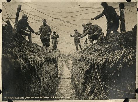 Wwi Album Pg 13 Barb Wire Install Scanned From Album Donat Flickr