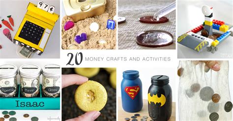 20 Money Crafts And Activities For Kids The Craft Train