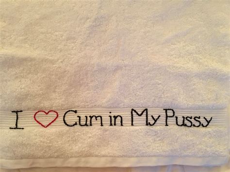 Cum Rag Hand Towel Size White Color Clean Up After Sex Eco Etsy
