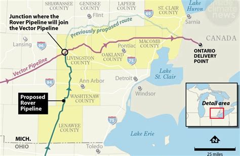 Natural Gas Pipeline Battle In Michigan Moves South Inside Climate News
