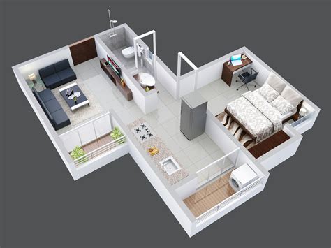 Parbhani Home Expert 1 Bhk Floor Plans