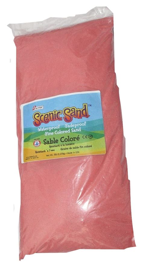 5 Lb Bag Of Colored Sand Scenic Sand 20 Colors ActÍva Products