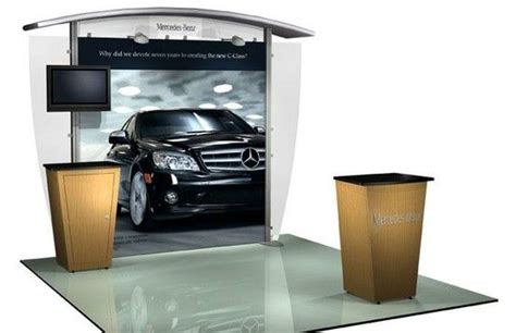 Mercedes Benz Portable Modular Aluminum Trade Show Display Xibeo