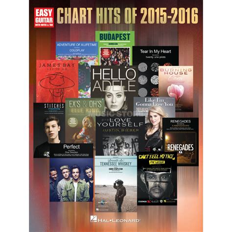 Hal Leonard Chart Hits Of Music Store Professional
