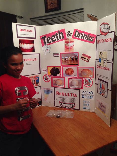 Sam Science Project Teeth And Drinks How Drinks Affect Your Teeth