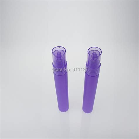 100pcs Round Plastic 30ml Atomize Spray Bottle Purple Plastic 30ml