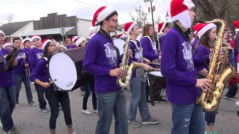 Montgomery Tx Christmas Parade Hs Band Youtube
