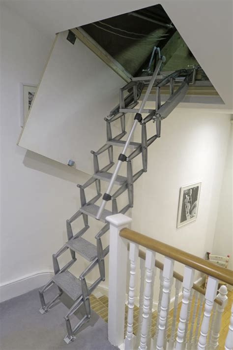 The Perfect Loft Ladder For A Challenging Sloped Ceiling Loft Hatch